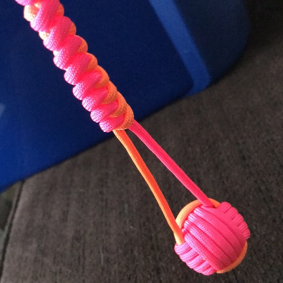 1” Monkey Fist Keychain - Picture 3 of 4